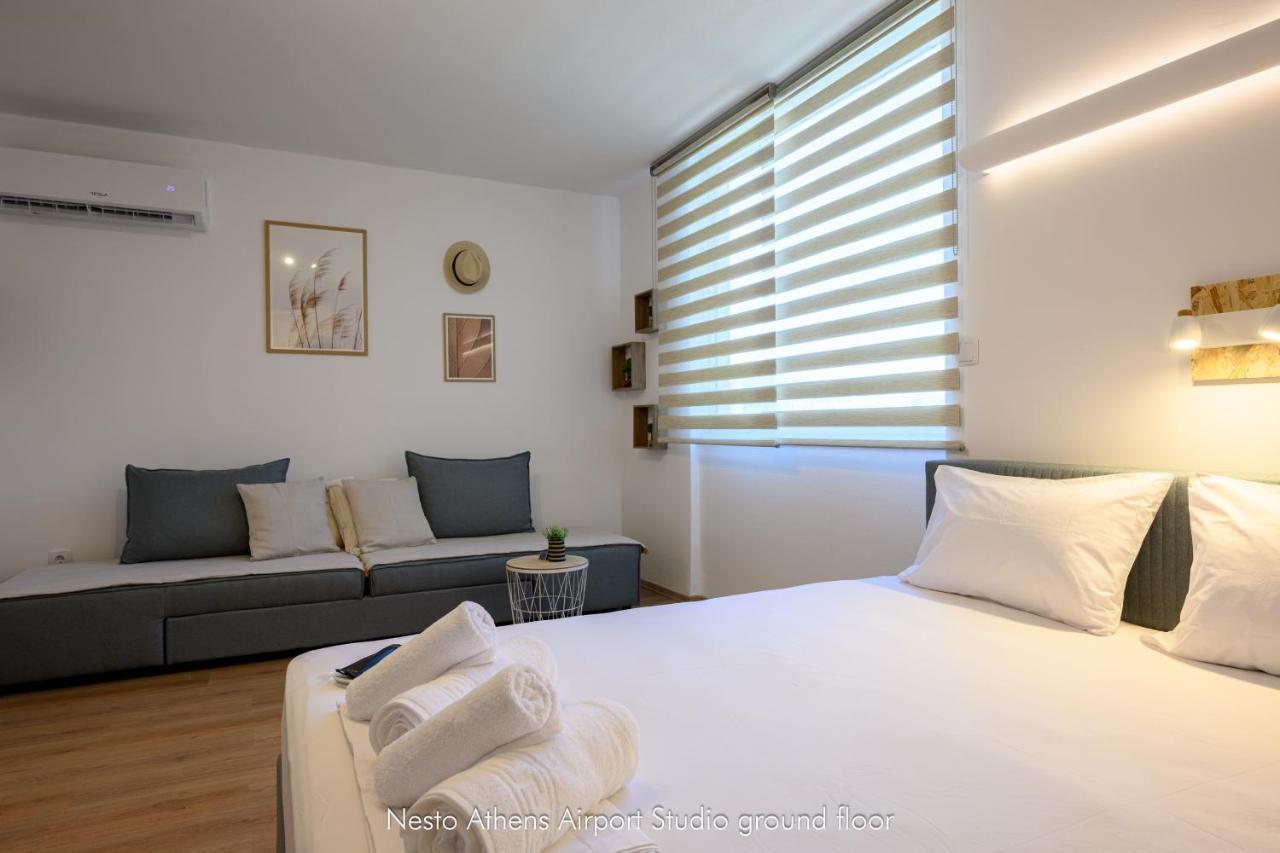 SpátaNesto Athens Airport Zenアパートメント エクステリア 写真