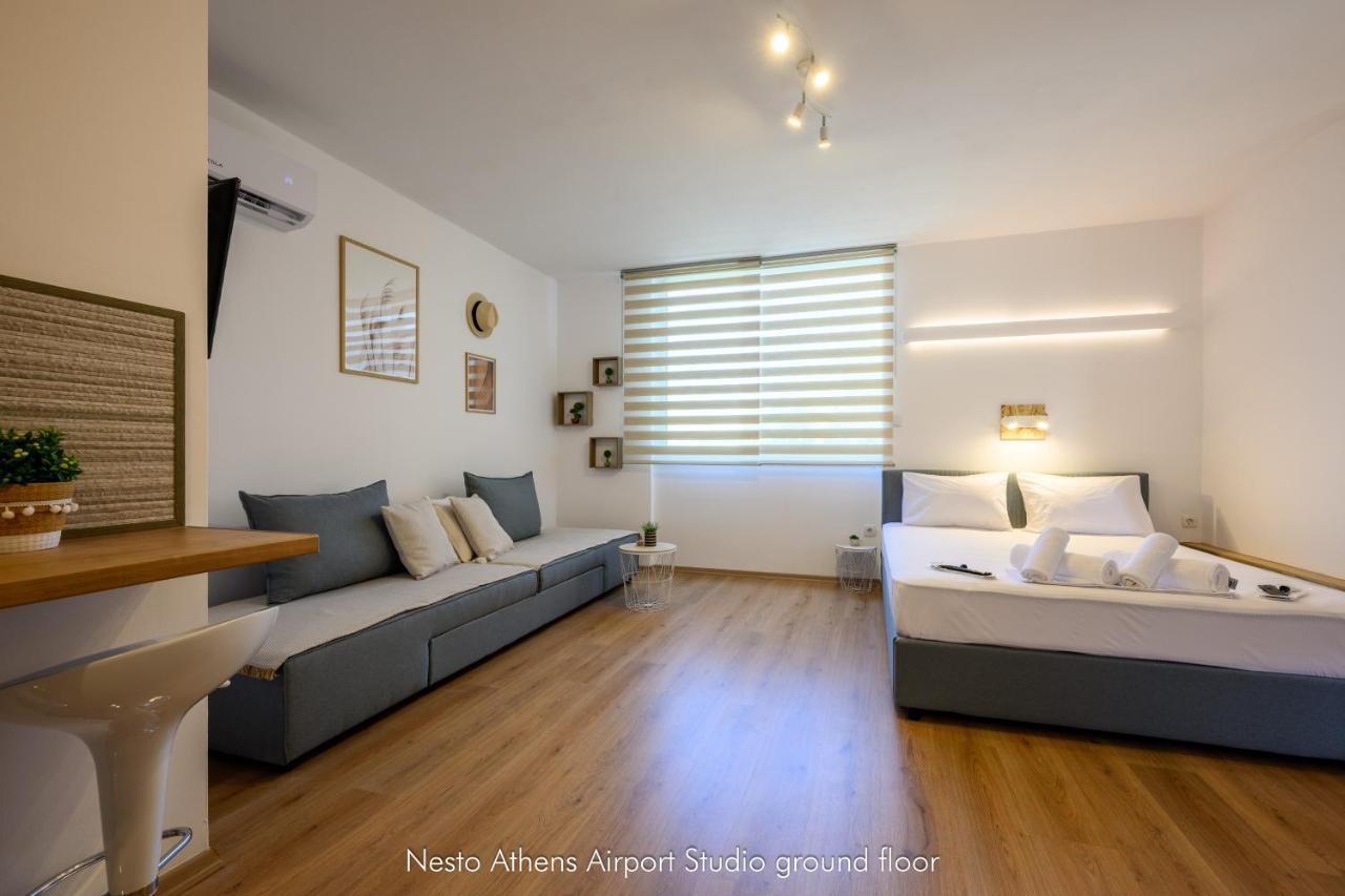 SpátaNesto Athens Airport Zenアパートメント エクステリア 写真